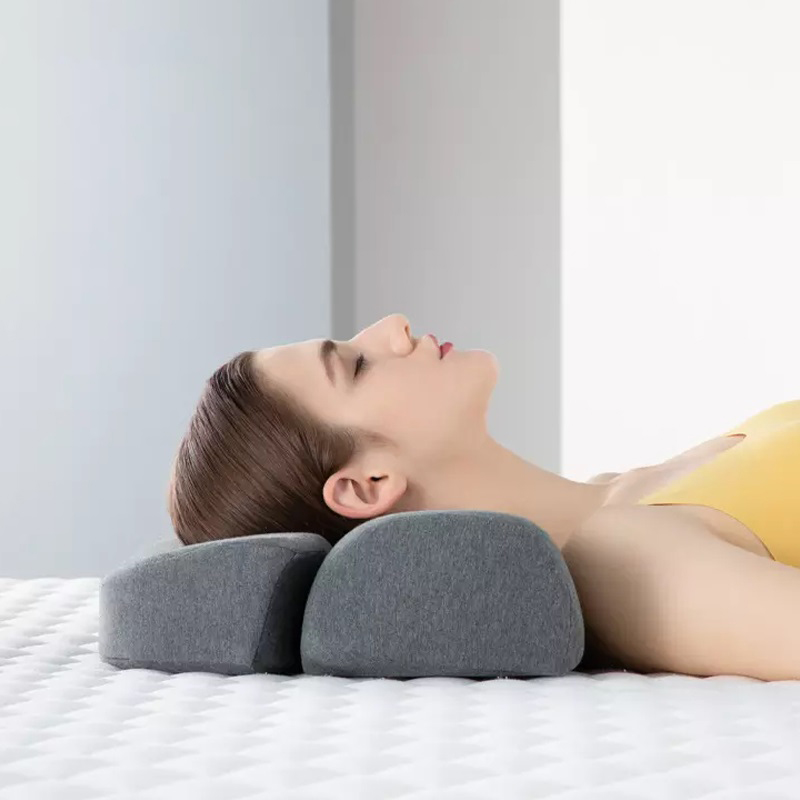 Oreiller de couchage orthopédique en mousse à mémoire de forme